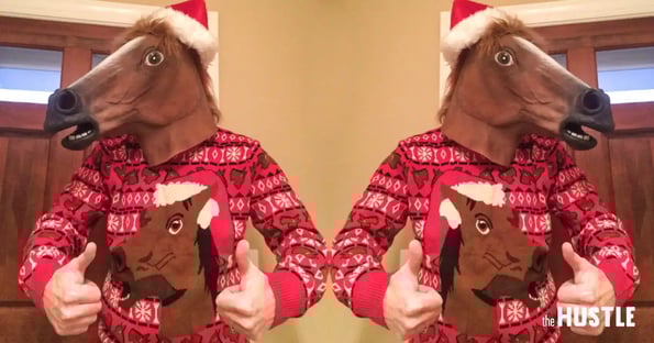 Alex Stevens Makes 90 of all Ugly Christmas Sweaters on the Market The Hustle